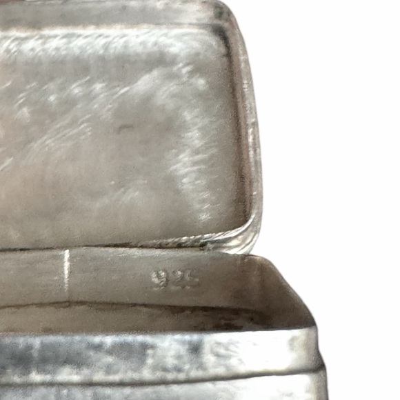 Silver Engraved Hinged Box - Picture 10 of 16